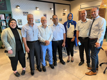 كفرمندا ؛ انطلاق مشروع نمط حياة سليم . وتكريم مفتش المعارف الدكتور حمد طربية ، والمربي والأديب سهيل عيساوي.